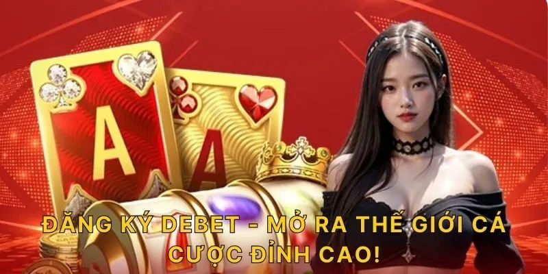 Đăng ký DEBET - Mở ra thế giới cá cược đỉnh cao!